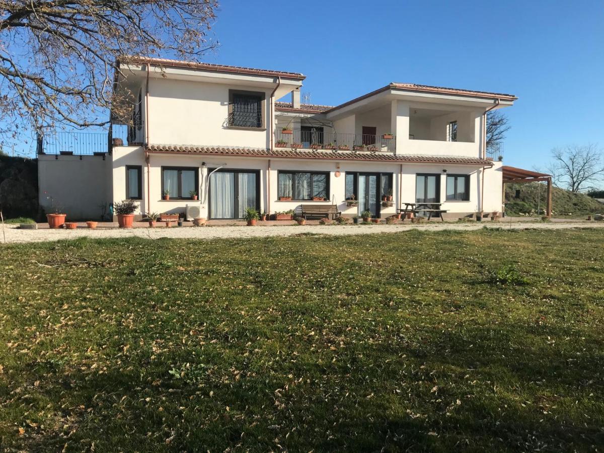 B&B Il Tramonto Barbarano Romano ภายนอก รูปภาพ